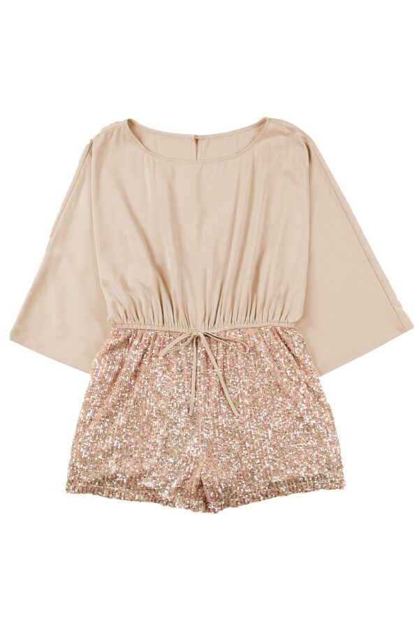 Angel Croshet Vegas Lights Sequins Romper