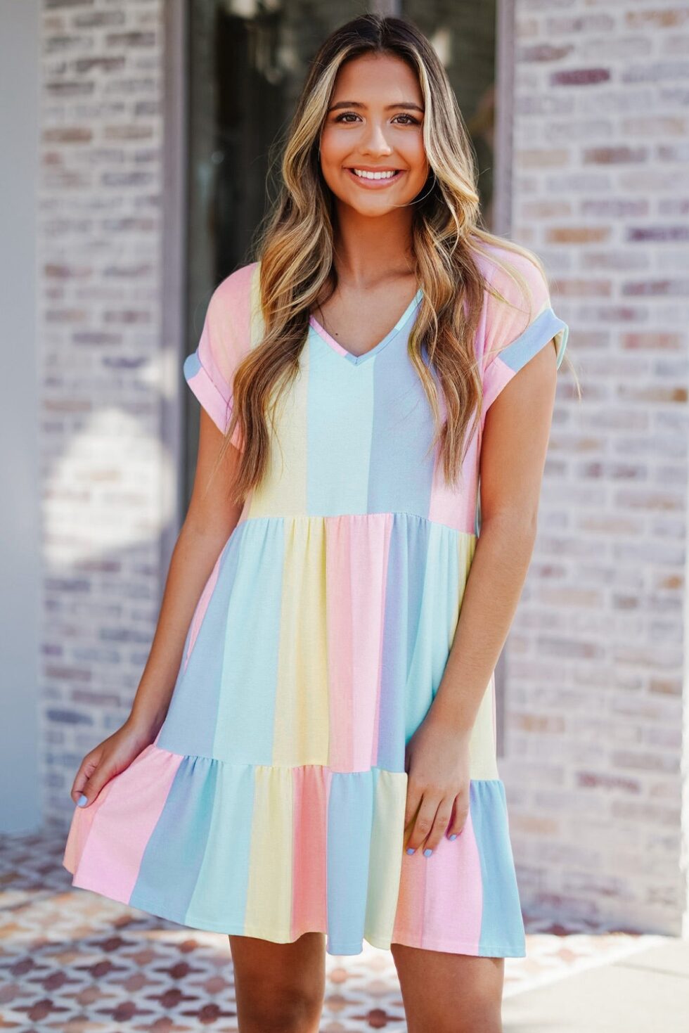 Multicolor dress