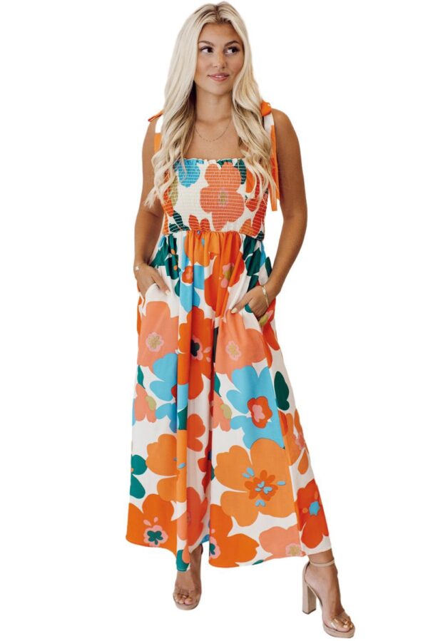 Angel Croshet Floral Dreams Maxi Dress