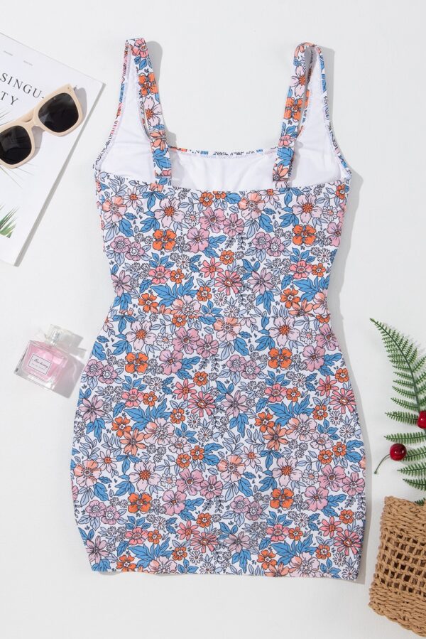 Angel Croshet Floral Swimdress