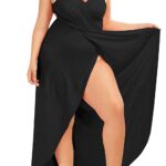 Wrapped Plus Size Beach Coverup