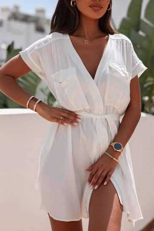 Beach Coverup with Belt