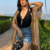 Angel Croshet Resting Beach Face Metallic Gold Coverup